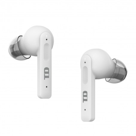 Auriculares inalámbricos Bluetooth 5.0, con micrófono y cancelación de ruido,  40 horas de uso - TD Systems