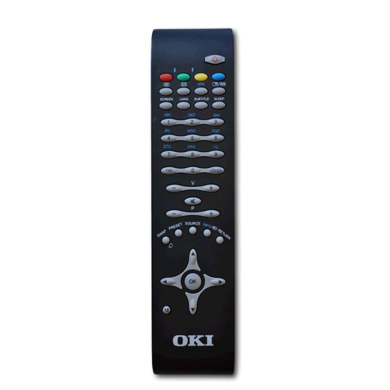 Mando a Distancia Original TV OKI // Modelo TV: V42D-FHSTU