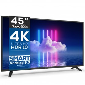 Smart TV 45 pulgadas televisor Led 4K Android 9.0 - TD Systems K45DLJ12US-S Saldo