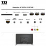 Smart TV 32 pulgadas televisor (Hey Google official Assistant) Control por Voz - TD Systems K32DLX15GLE-S Saldo