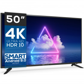 Smart TV 50 pulgadas Led 4K, televisor Android 9.0 - TD Systems K50DLG12US