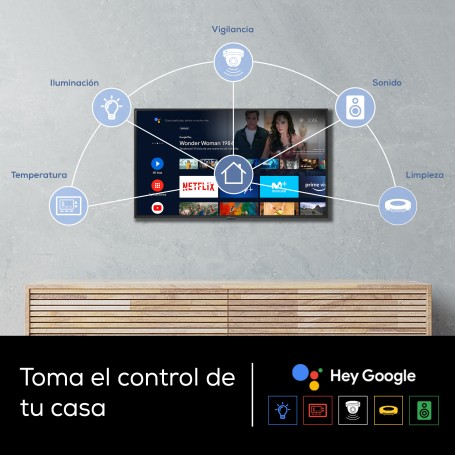 TD Systems - Smart TV Hey Google Official Assistant - Televisores