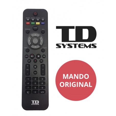 Mando a Distancia Original TV TD SYSTEMS // K40DLV1F (1ª Versión