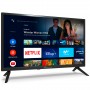 Smart TV 24 pulgadas Led HD, televisor Hey Google Official Assistant, control por voz - TD Systems PRIME24X14S