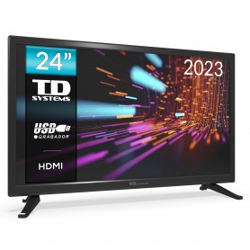Televisor 24 pulgadas Led HD, múltiples conexiones - TD Systems K24DLM17H-R Reacondicionado