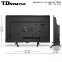 Smart TV 24 pulgadas Led HD, televisor Hey Google Official Assistant, control por voz - TD Systems K24DLC19GLE