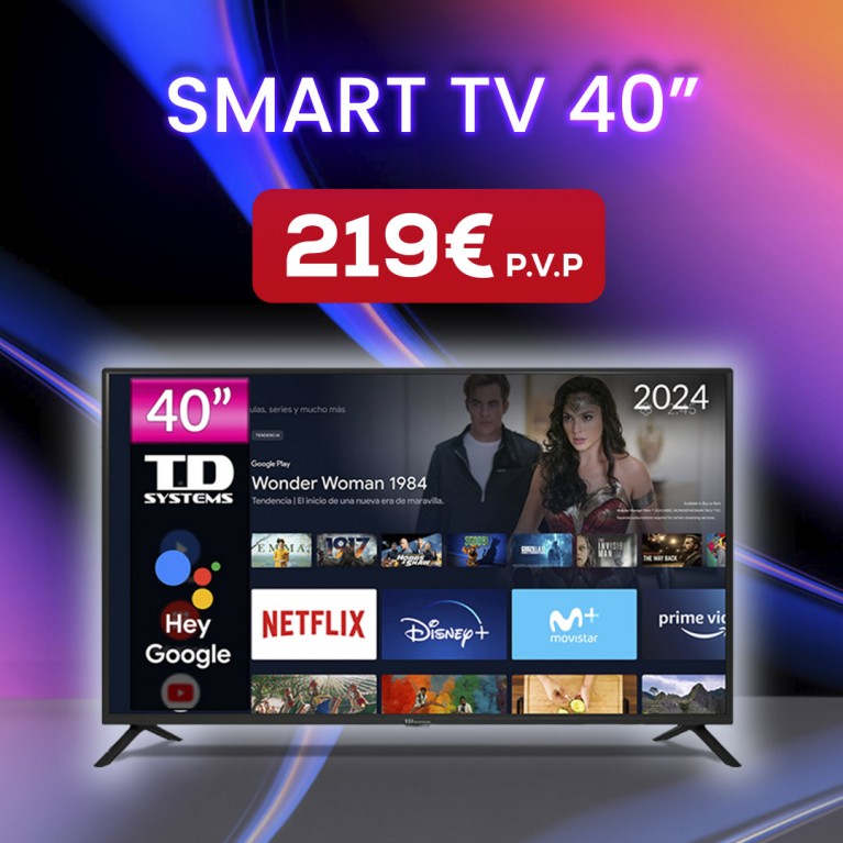 TD Systems te trae su Smart TV por tan solo 149€. ¡Descubre la